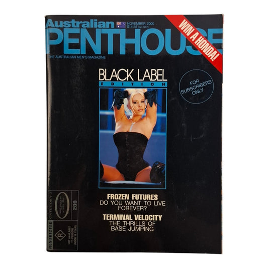 Australian Penthouse Magazine November 2000 Natasha