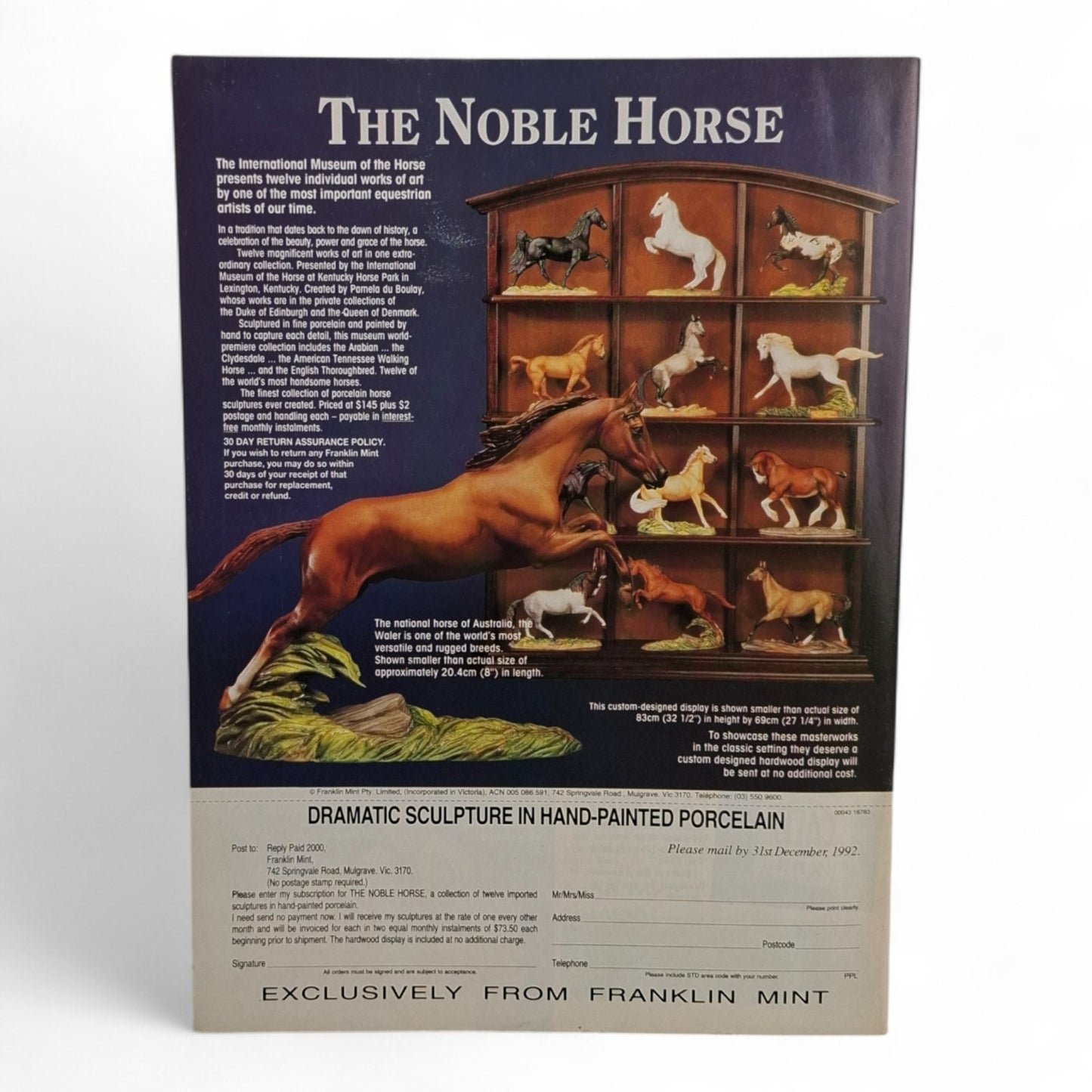 People Magazine With Pix Australia December 2nd 1992 Tracey Coleman