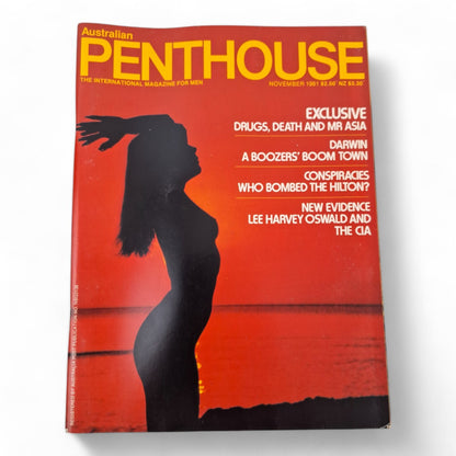AUSTRALIAN PENTHOUSE Men's Magazine November 1981 Complete EXCELLENT