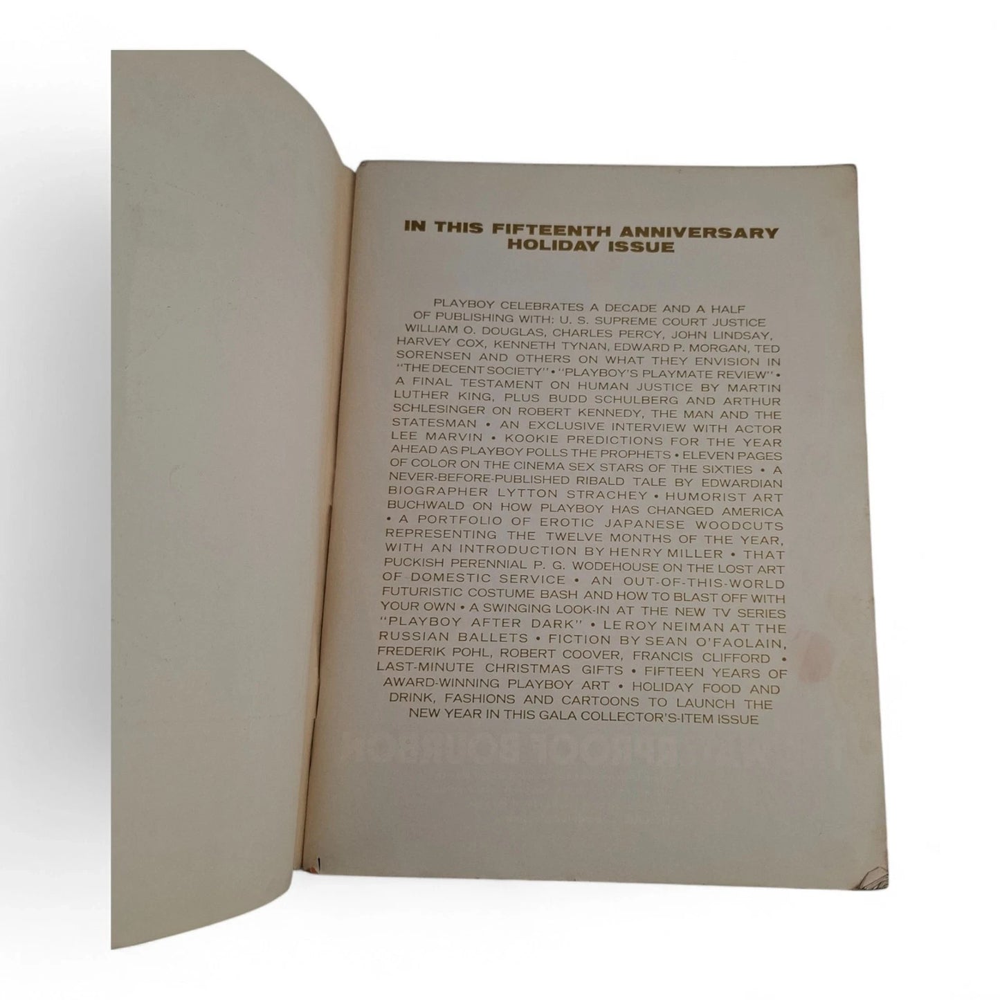 PLAYBOY Magazine 1969 Leslie Bianchini COMPLETE