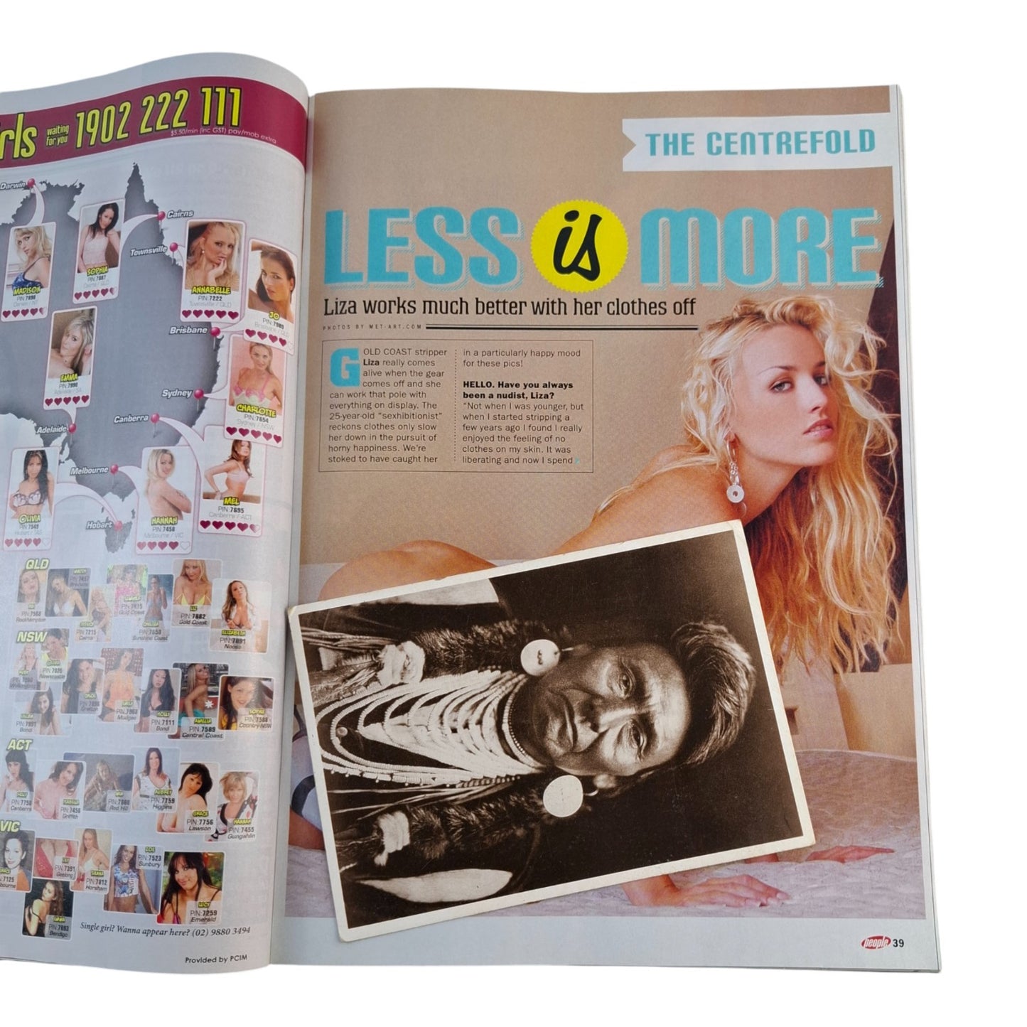 Australian People Magazine December 2013 Rhian Sugden / Liza