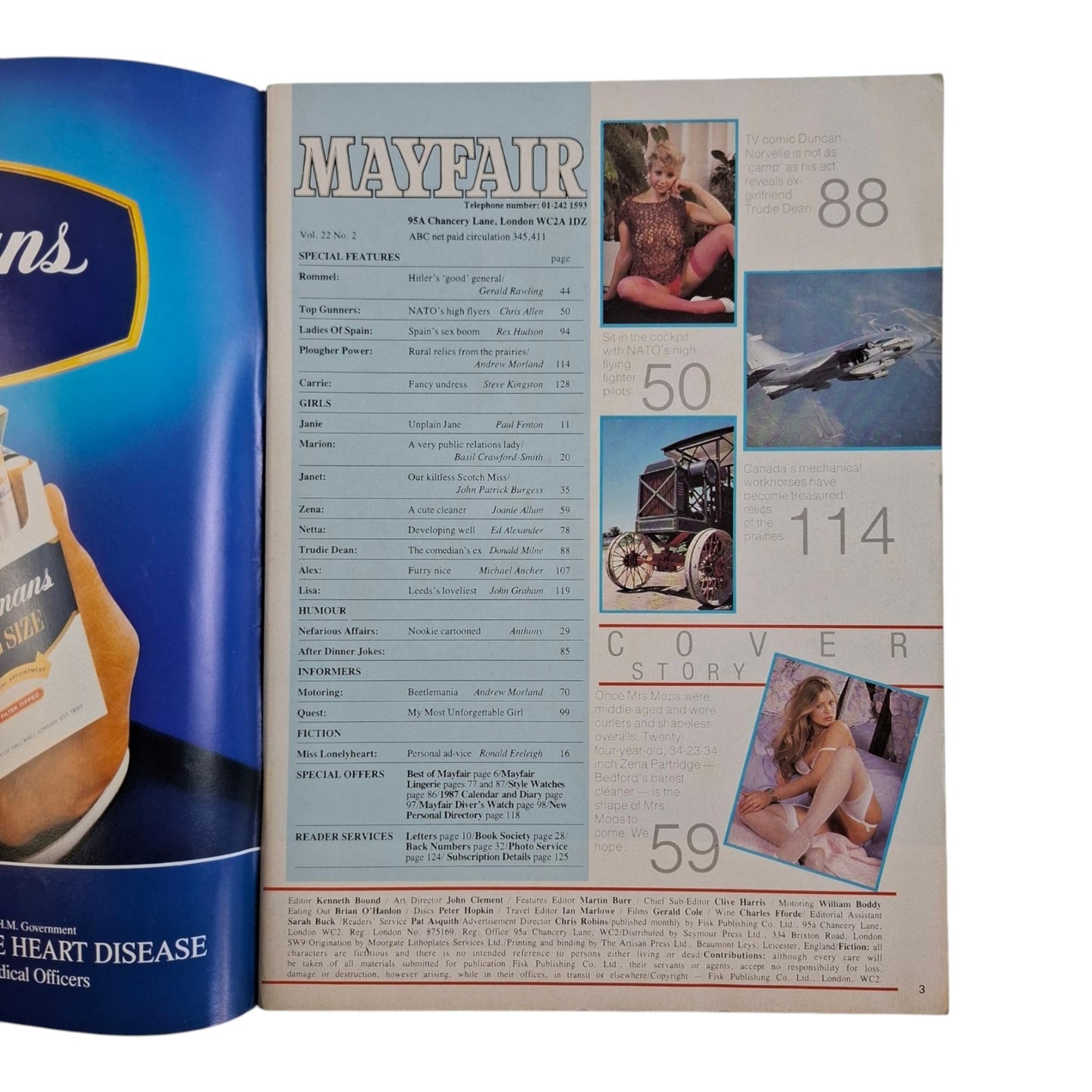 Mayfair Magazine Vol. 22 No. 2 Zena Partridge / Janie Christensen