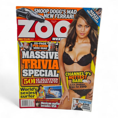 ZOO Weekly Magazine Australia #53 March 2007 Lisa Jenkins