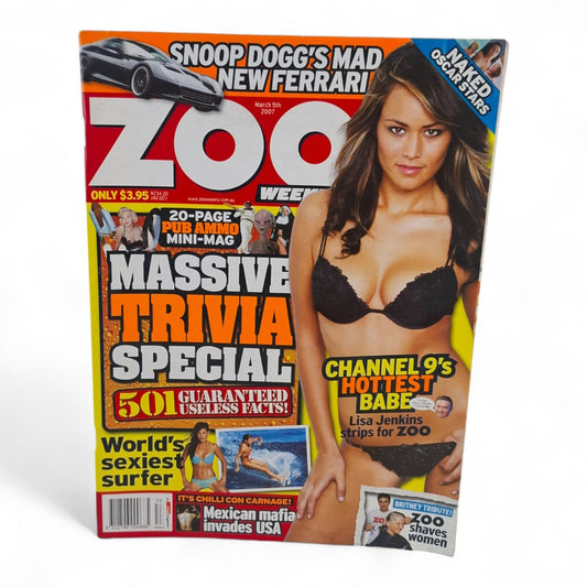 ZOO Weekly Magazine Australia #53 March 2007 Lisa Jenkins