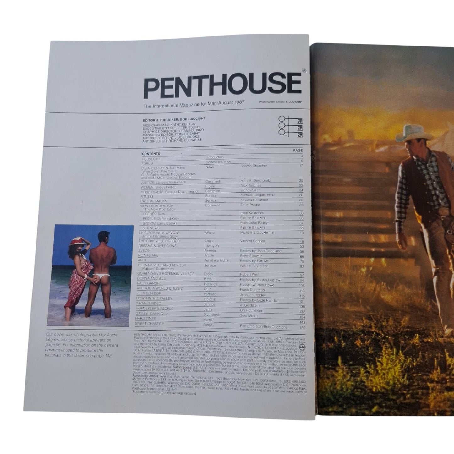 Penthouse Magazine August 1987 (USA-International) Pet Andi Bruce