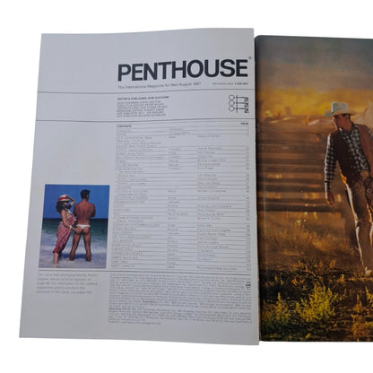 Penthouse Magazine August 1987 (USA-International) Pet Andi Bruce