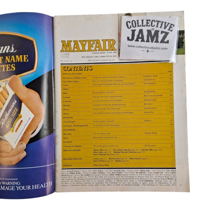 Mayfair Magazine Vol. 19 No. 10 October 1984 Helle Kjaer / Catherine Stuart