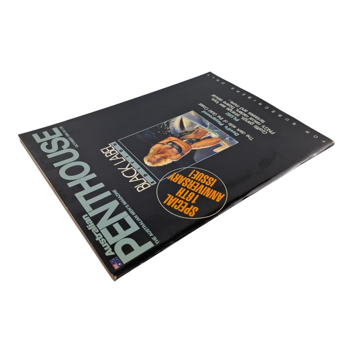 Australian Penthouse Magazine - Black Label October 1995 Rowena Leigh