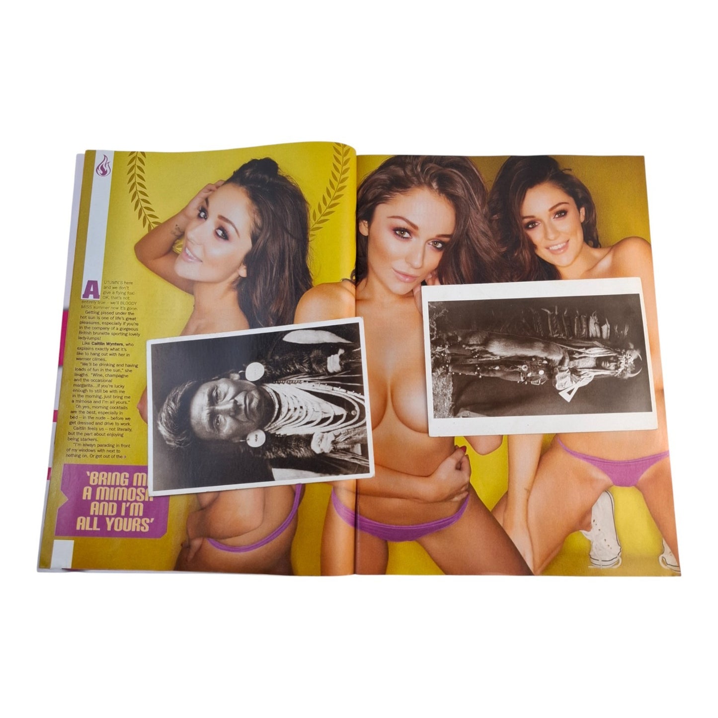 People Magazine Australia March 2016 Caitlin Wynters