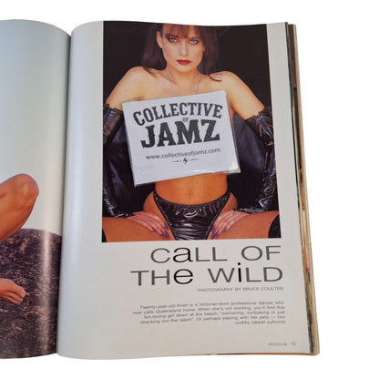 AUSTRALIAN PENTHOUSE Men's Magazine Black Label June 1994 Kristi