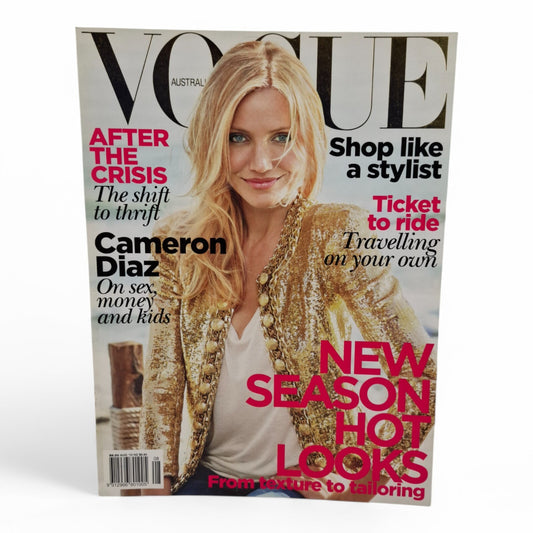 Vogue Australia August 2010 Cameron Diaz, Samantha Harris, Kristen Stewart