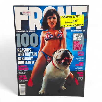 Front Magazine #28 Feb 2001 100 Reasons Why Danielle Westbrook Krista Vendy