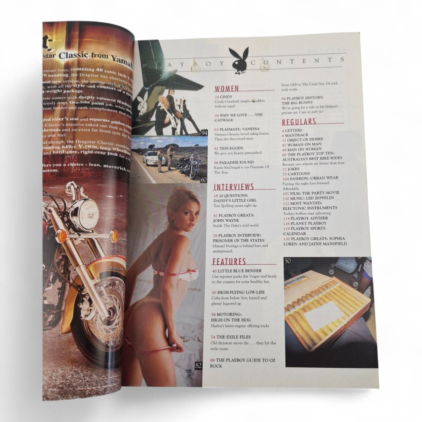 Playboy Australian Edition Magazine October 1998 Cindy Crawford