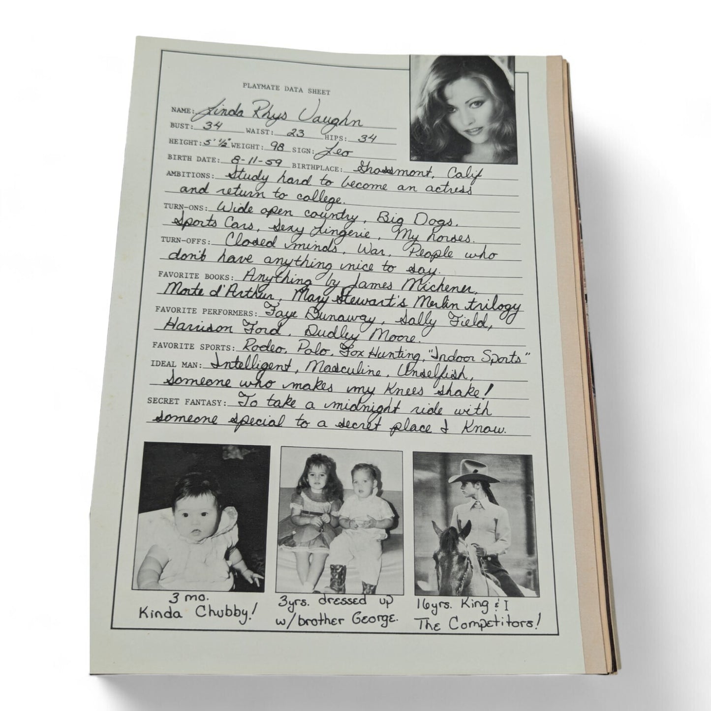 Playboy Magazine - April 1982 - Ed Koch Mariel Hemingway War on Drugs COMPLETE