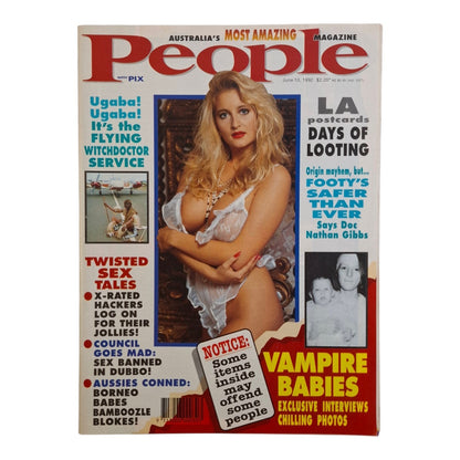 People Magazine Australia June 1992 Vicki Colville