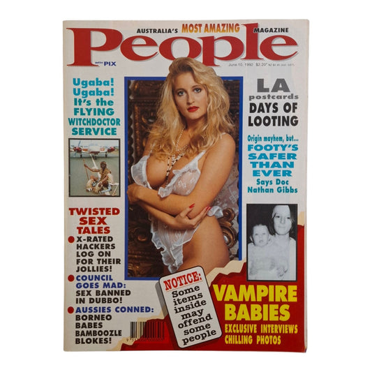 People Magazine Australia June 1992 Vicki Colville