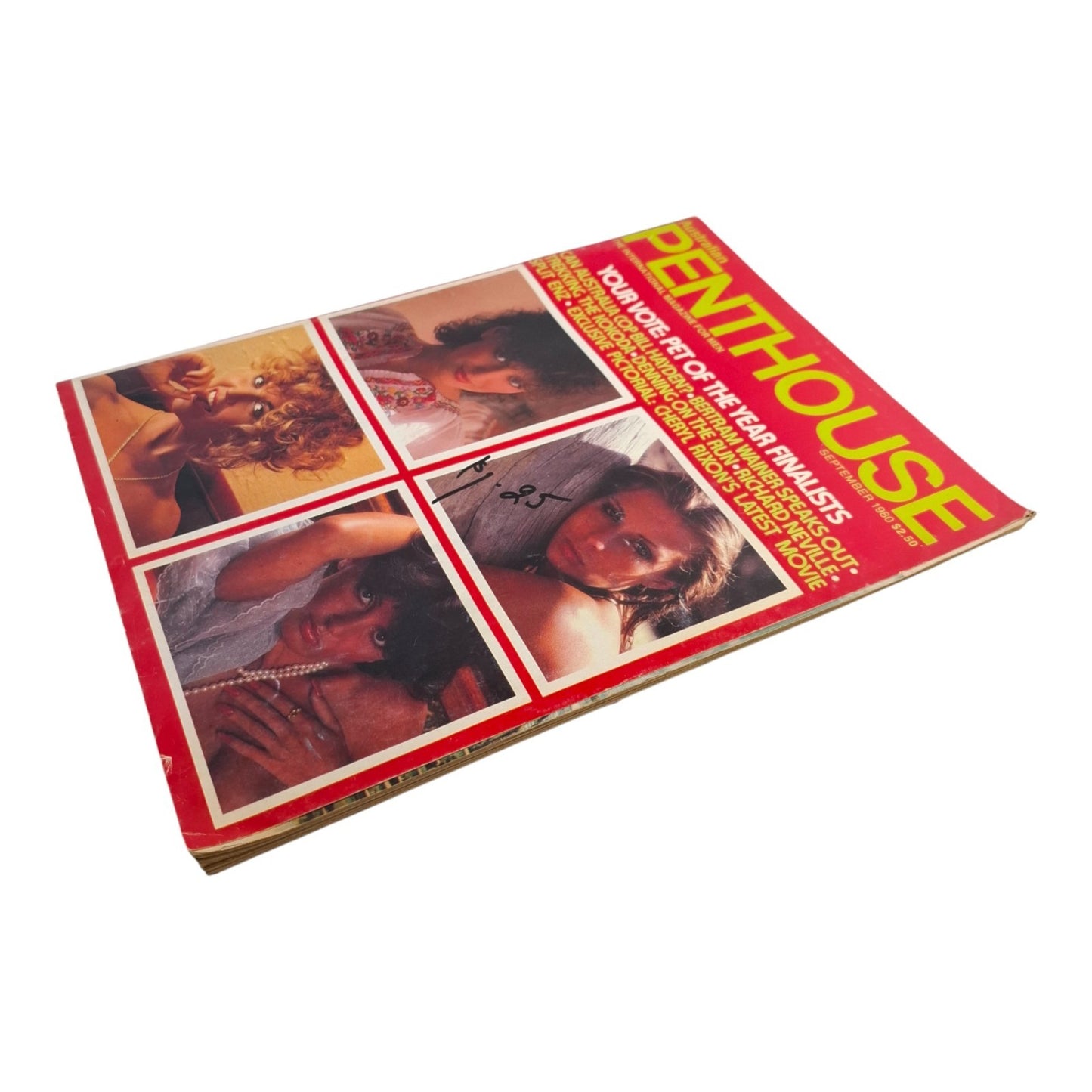 AUSTRALIAN PENTHOUSE September 1980 Vol. 1 No. 12 Men's Magazine Donna Turner