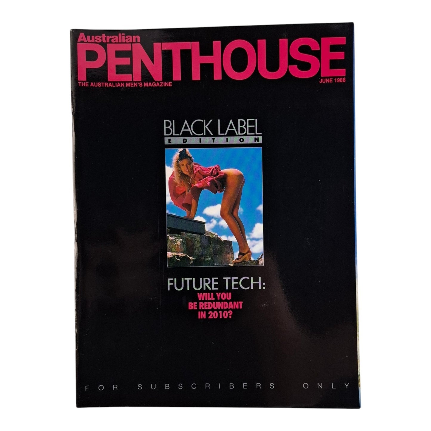 AUSTRALIAN PENTHOUSE Magazine June 1988 Martina Walter / Debbie Savo