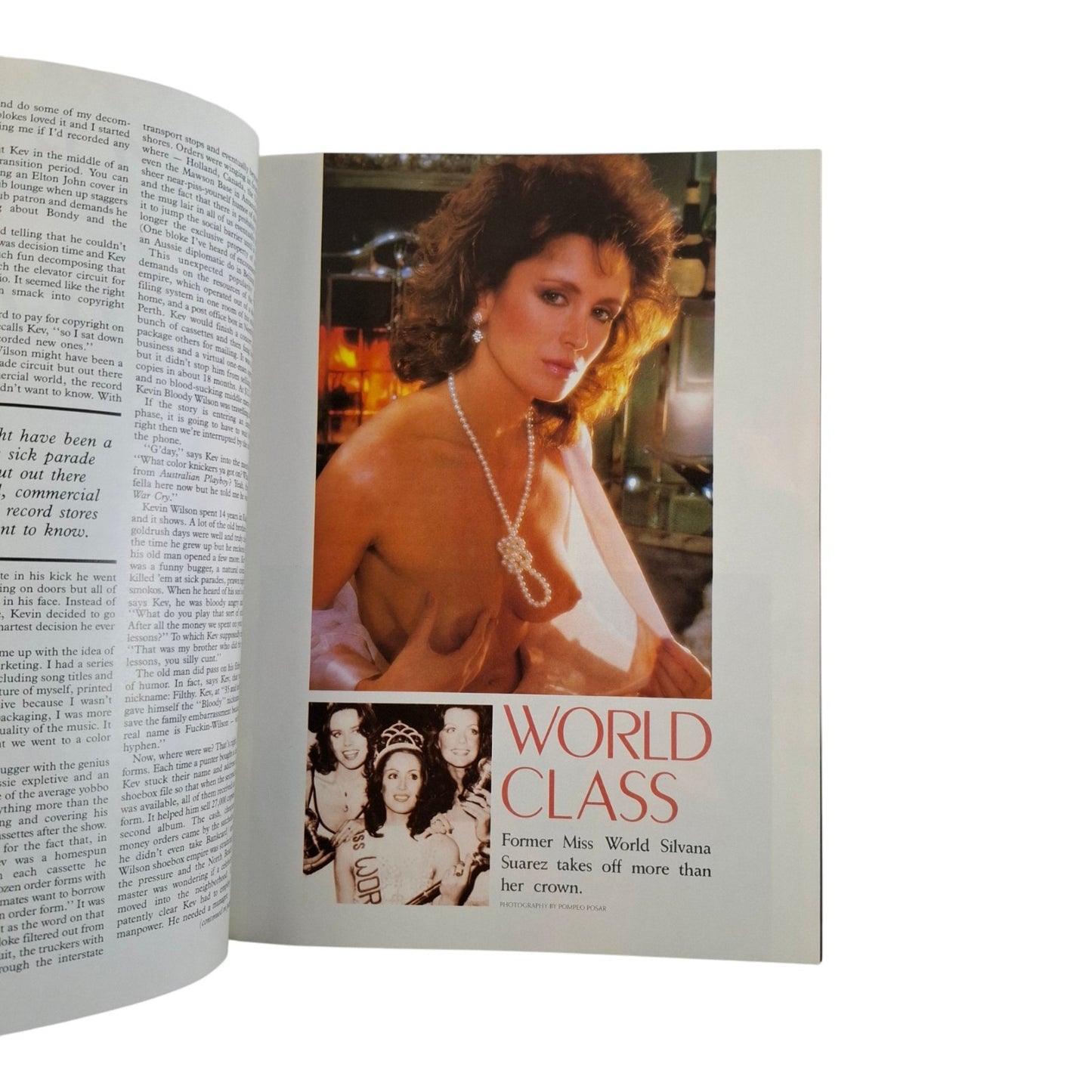Australian Playboy Magazine November 1987 Donna Mills / Brandi Brandt