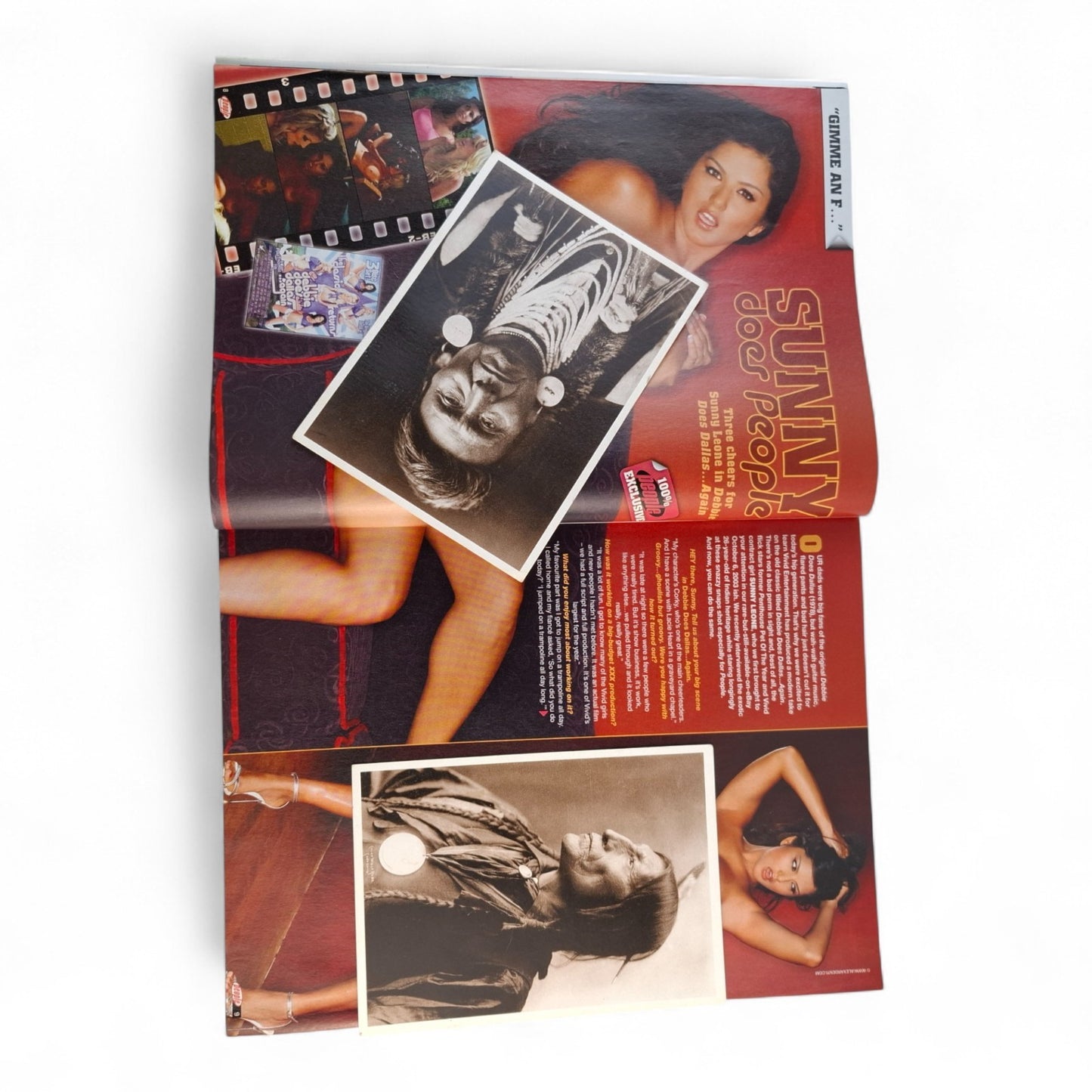 Australian People Magazine July 2007 Sunny Leone