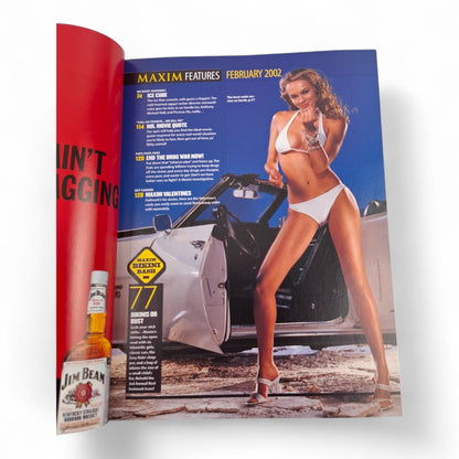MAXIM Magazine U.S - February 2002 Swimsuit Issue AMANDA MARCUM