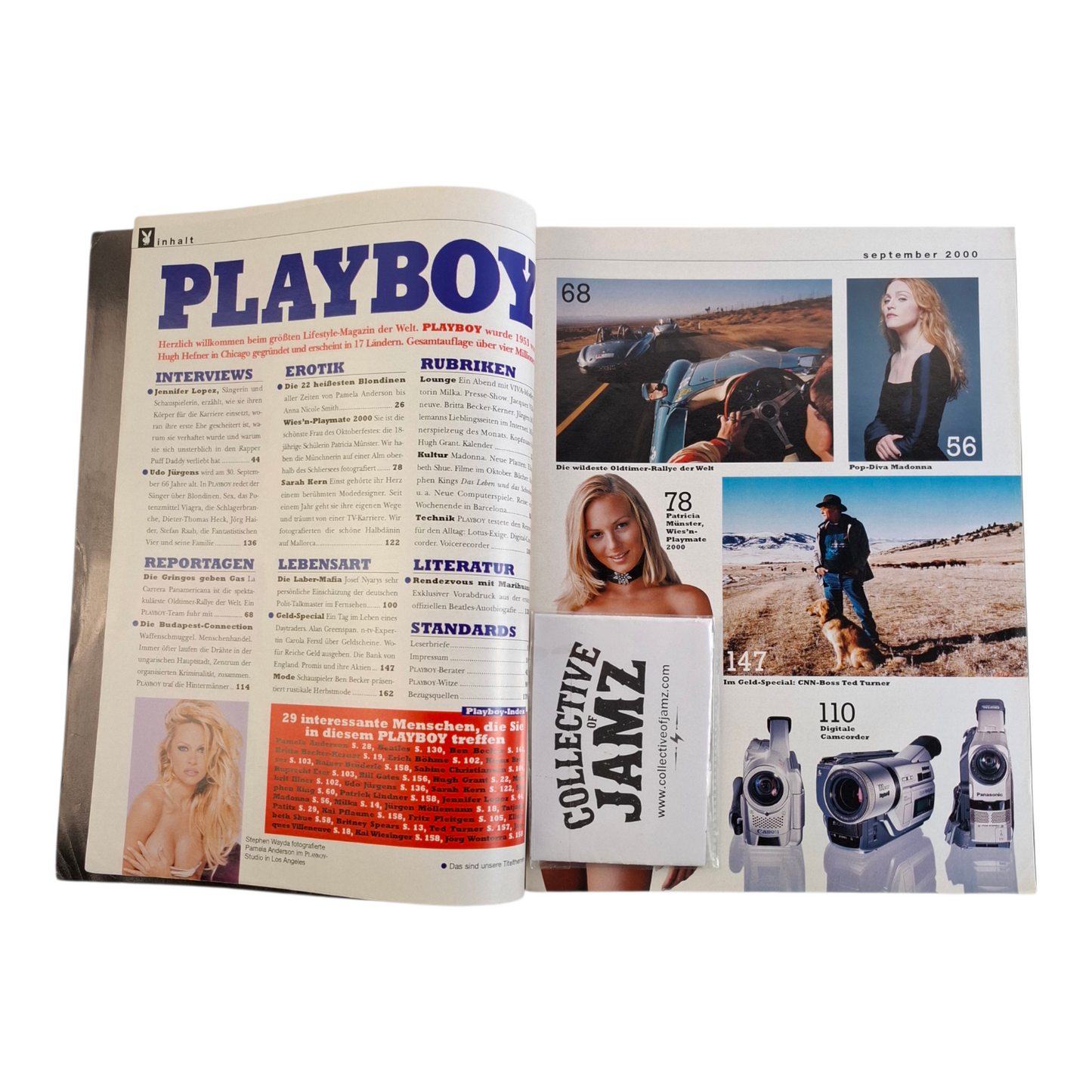 Playboy Magazine Germany October 2000 Pamela Anderson / Patricia Munster