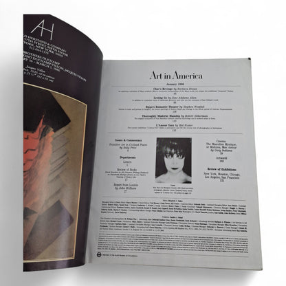ART IN AMERICA MAGAZINE Issue 1 January 1986 - Man Ray