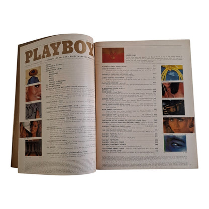 PLAYBOY Magazine December 1979  Raquel Welch / Candy Collins