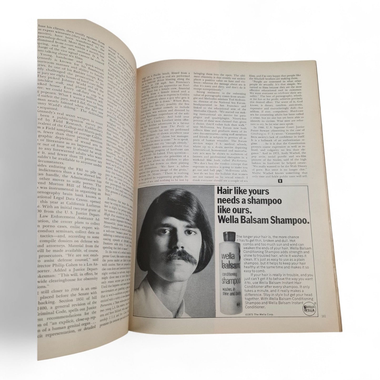 Playboy Magazine August 1973 Cyndi Wood Phyllis Coleman Complete