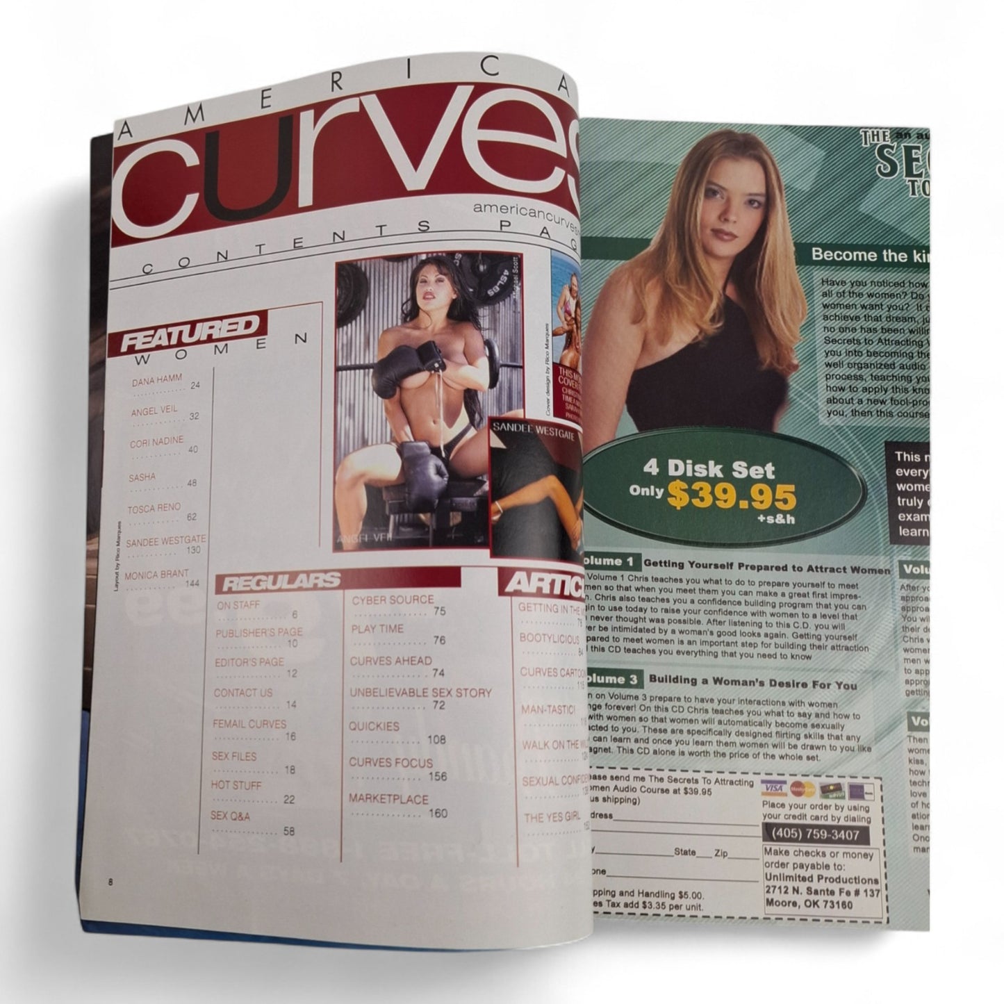 American Curves Magazine # 9 May June 2004 Christina Linehan, Timea Majorova