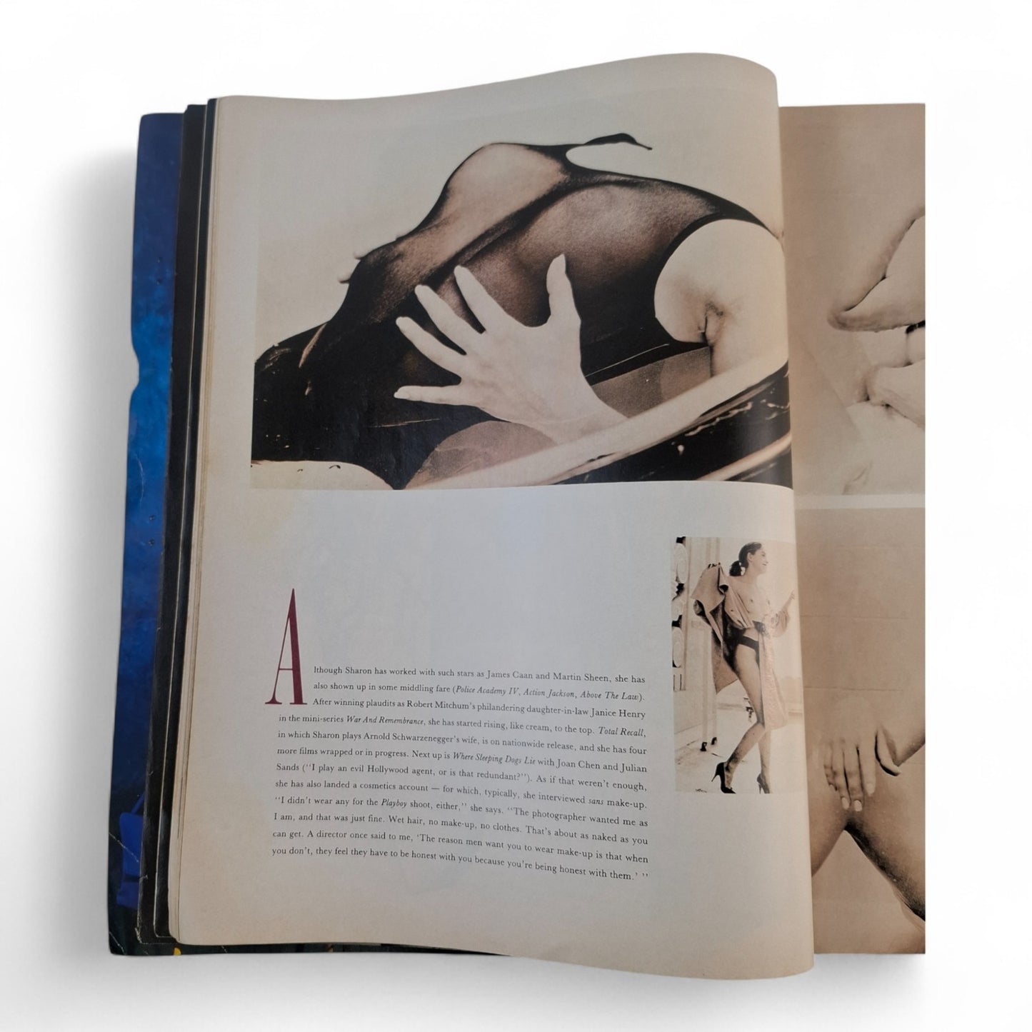 Australian Playboy August 1990 Sharon Stone - Acceptable Condition