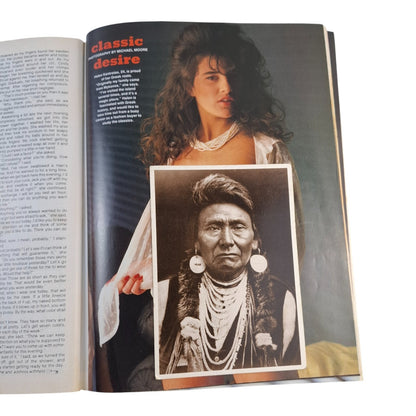 Australian Penthouse Magazine - Black Edition January 1991 Martine Merilaud