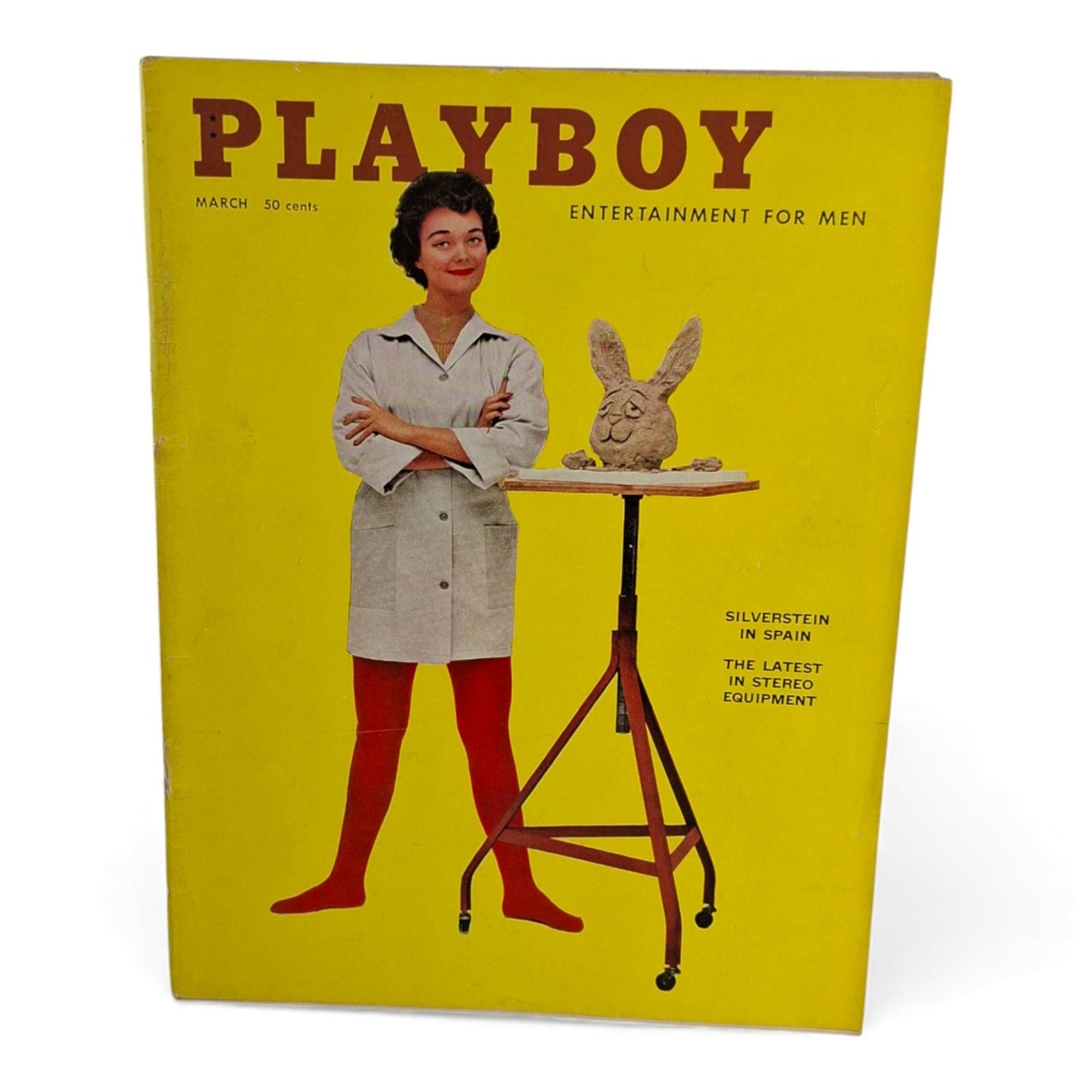 Playboy Magazine March 1959 Audrey Daston