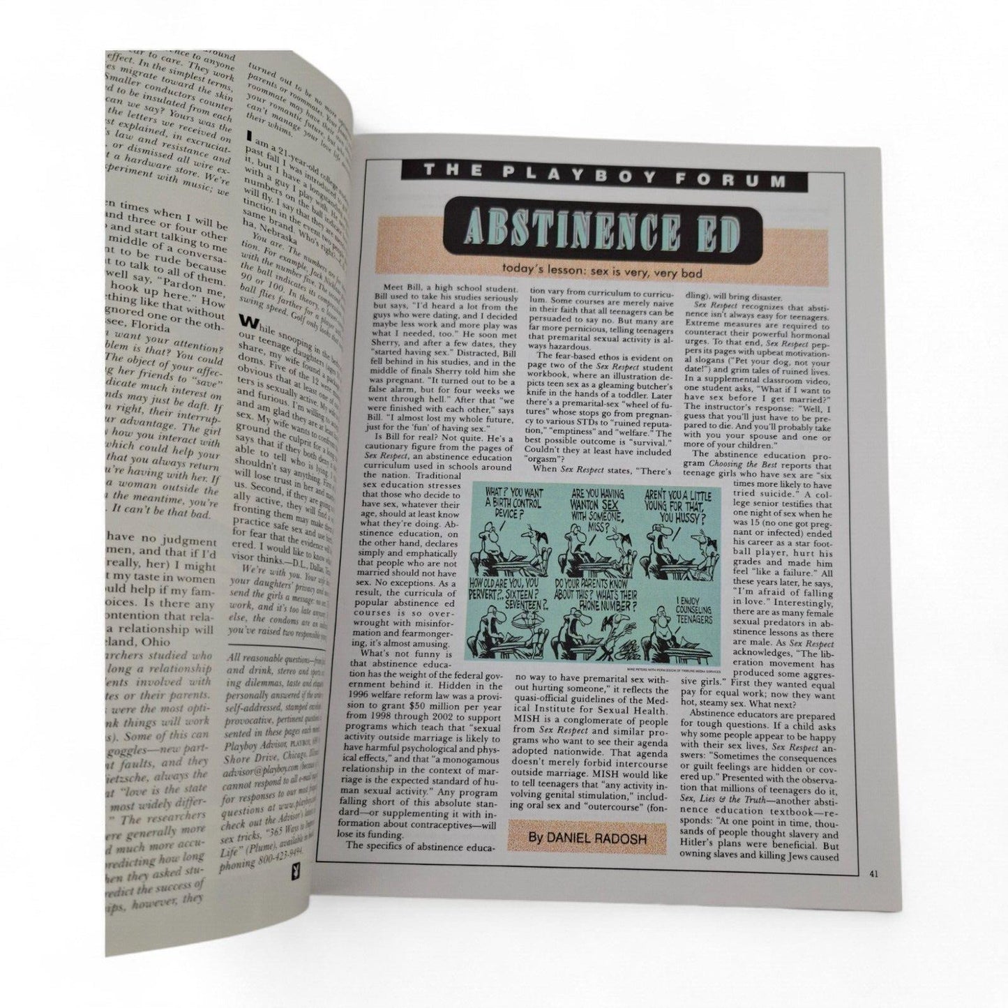 Playboy Magazine February 1998 Daphne Deckers Cover COMPLETE