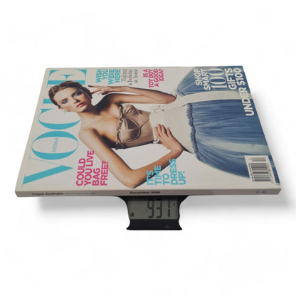 Vogue Australia Magazine December 2008 Lily Donaldson Cover EXCELLENT