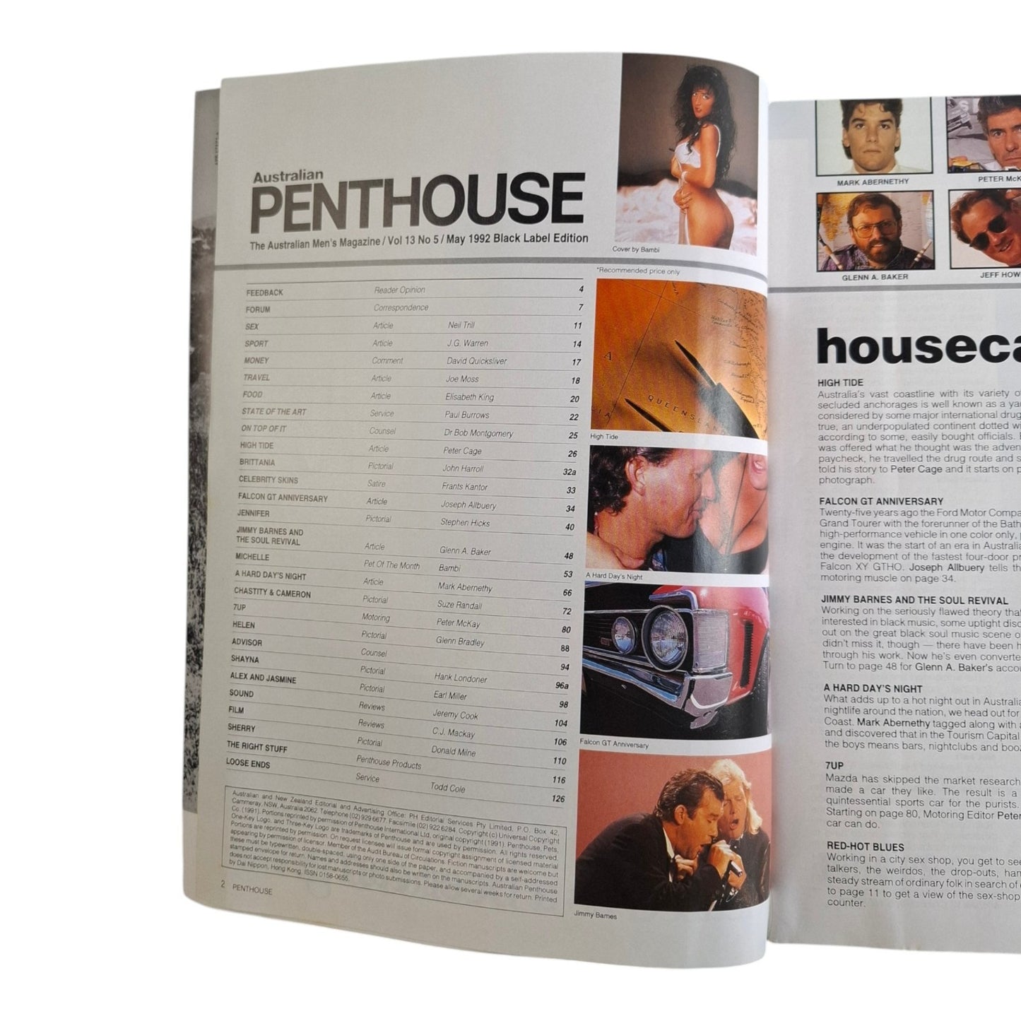 AUSTRALIAN PENTHOUSE Magazine May 1992 Michelle Lake