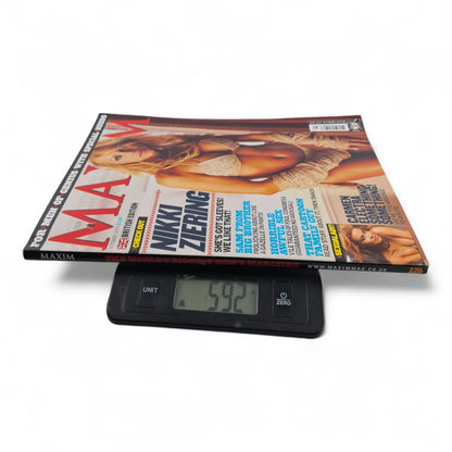 Maxim UK October 2005 Kasabian Knights NIKKI ZIERING Carmen Electra