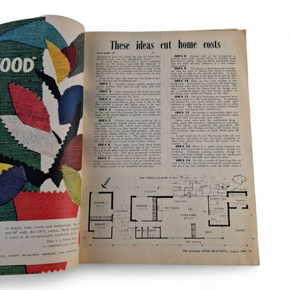 Australian Home Beautiful Magazine - August 1960