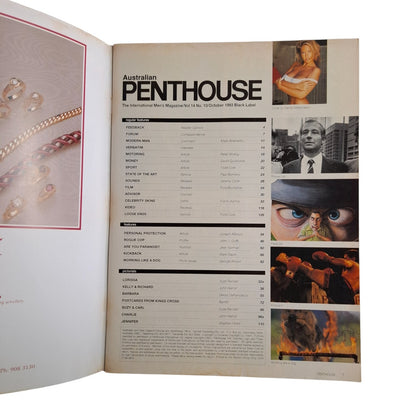 AUSTRALIAN PENTHOUSE October 1993 Men's Magazine Anne Scourfield