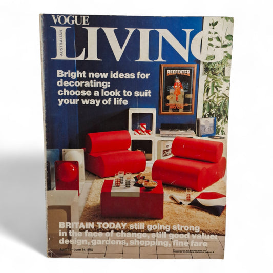 Vintage Vogue Living Australian Magazine - No. 2 1975