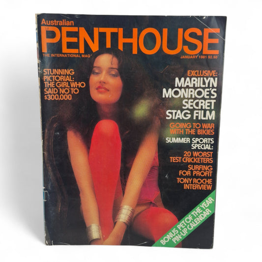 AUSTRALIAN PENTHOUSE Men's Magazine January 1981