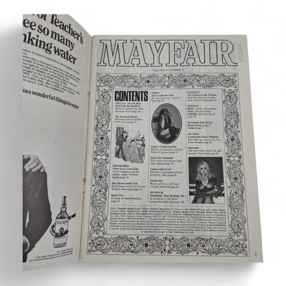 Vintage Mayfair Magazine Vol. 4 No. 8 August 1969 Playboy