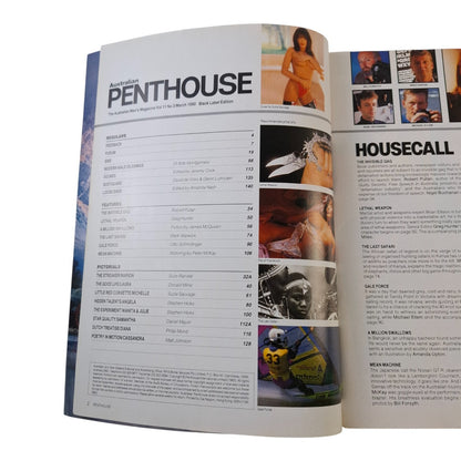Australian Penthouse Magazine March 1990 Michelle Gray