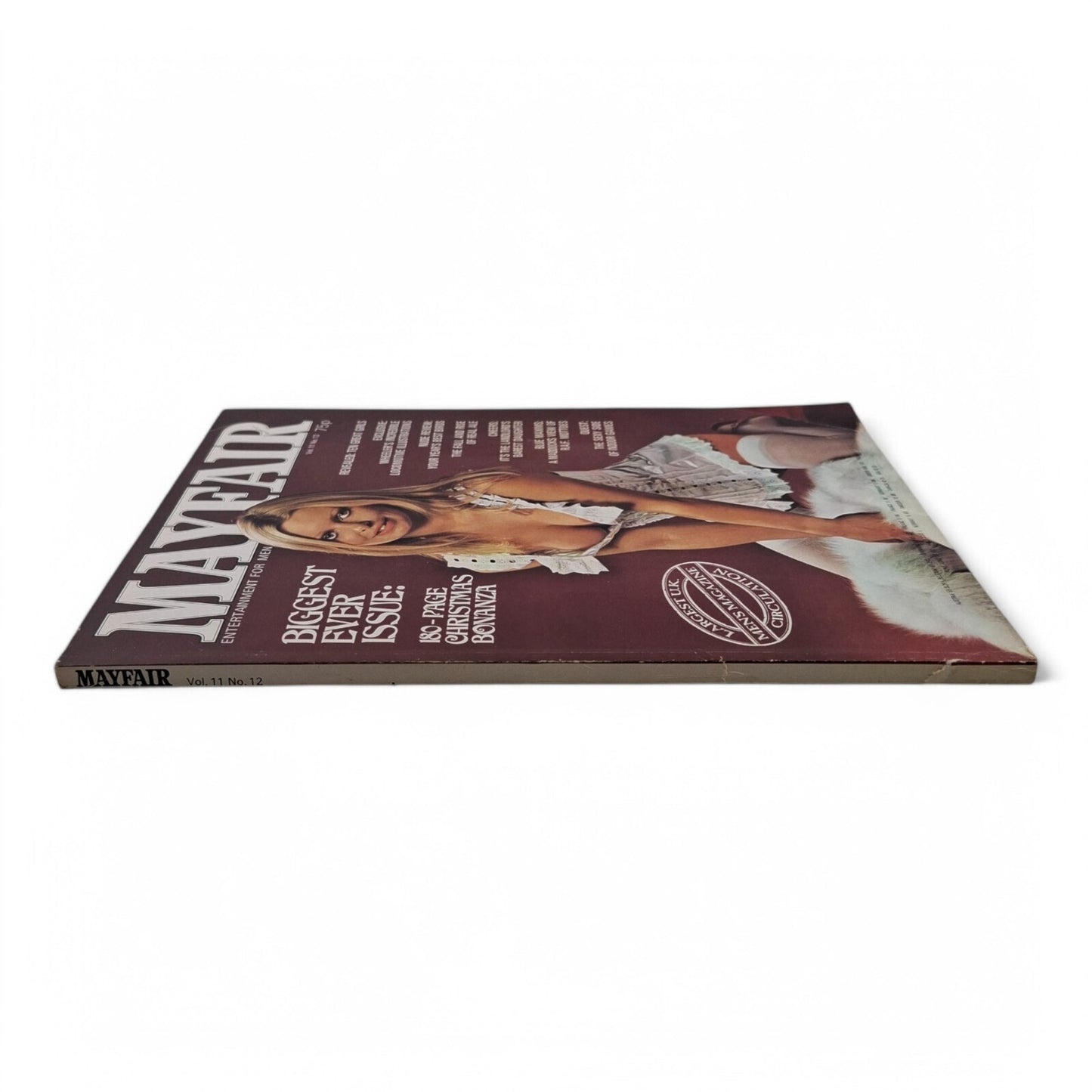 Mayfair Magazine Vol. 11 No. 12 December 1976 Cover Playboy