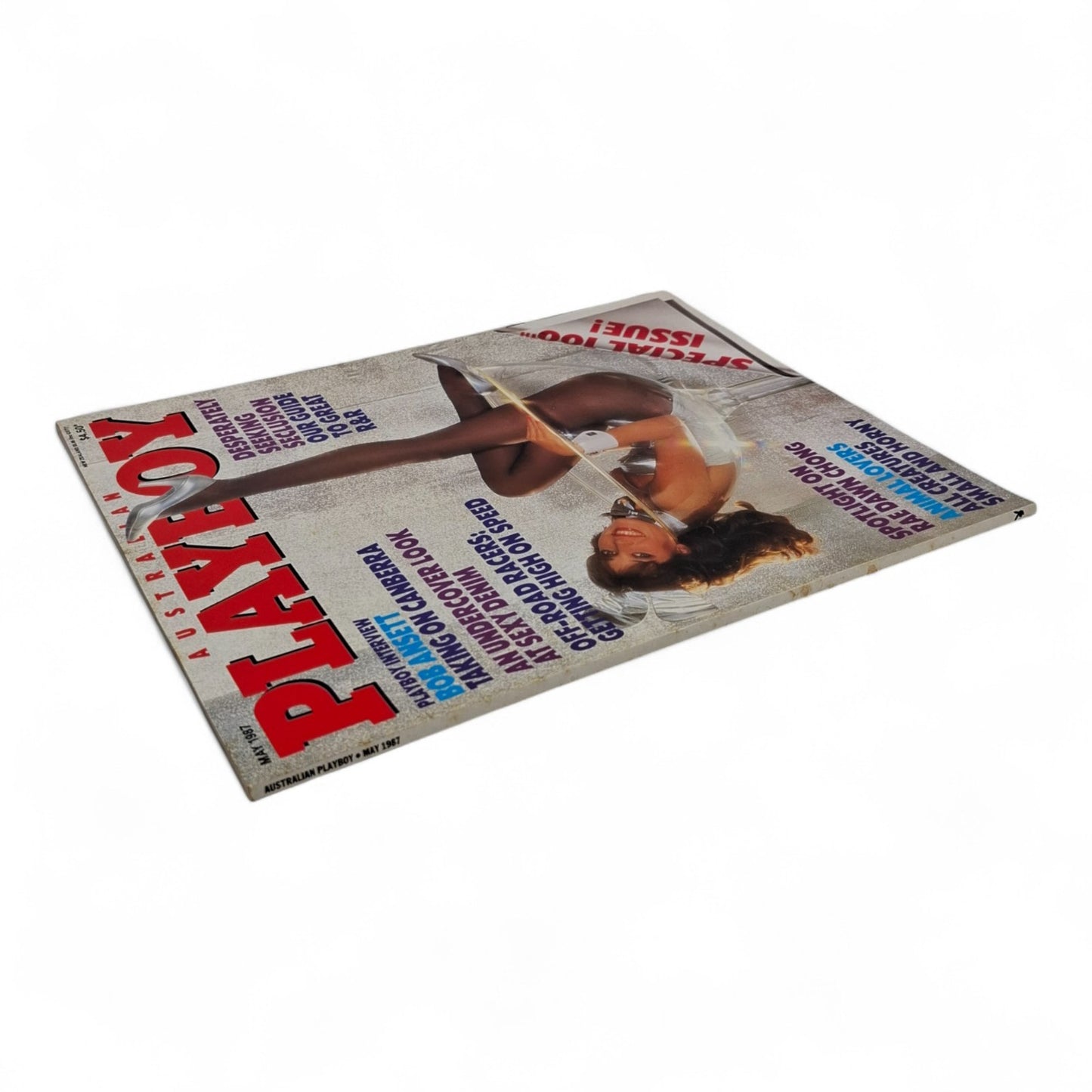 Australian Playboy Magazine May 1987 Maggie Ferguson / Anna Clark