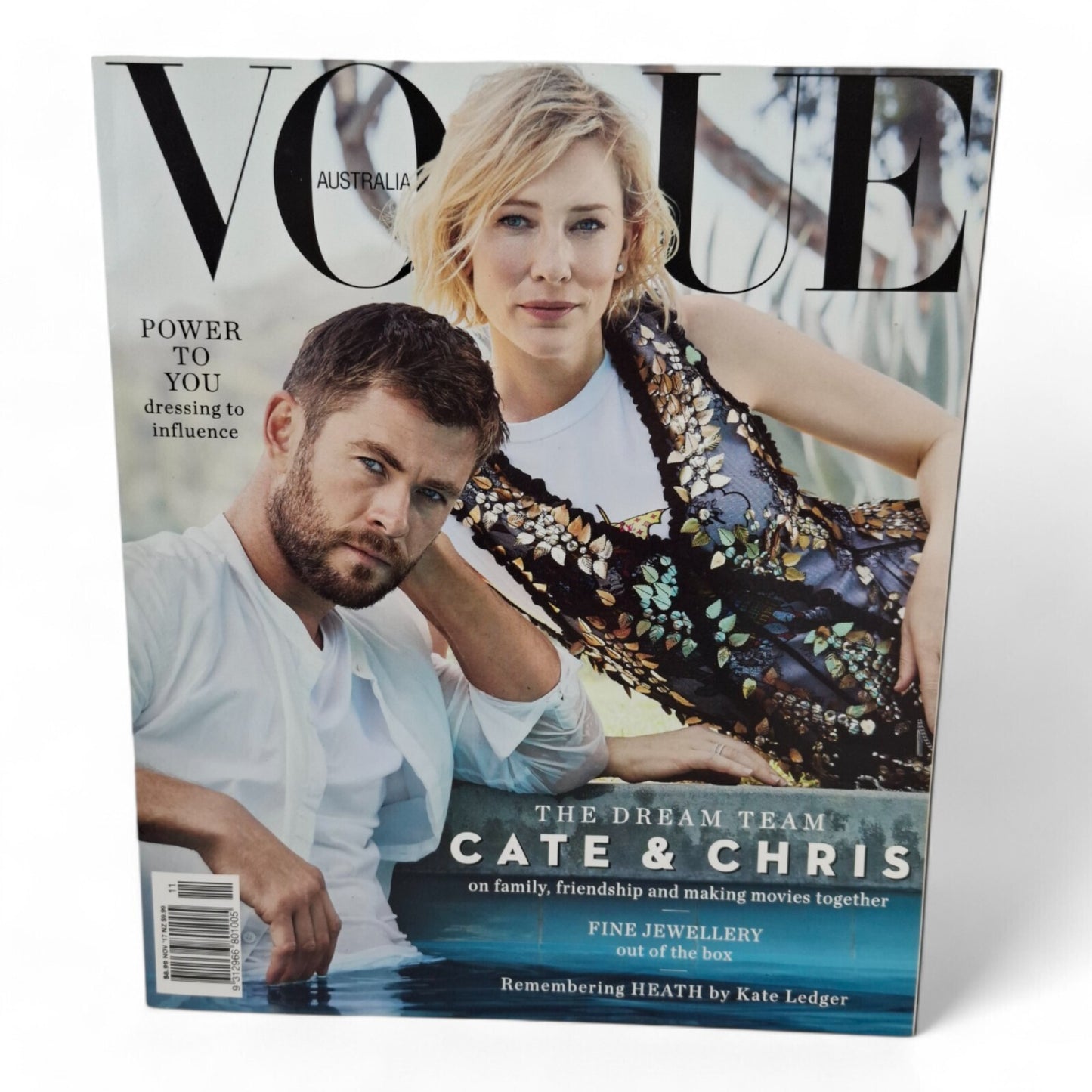 Vogue Australia Magazine November 2017 Chris Hemsworth & Cate Blanchett