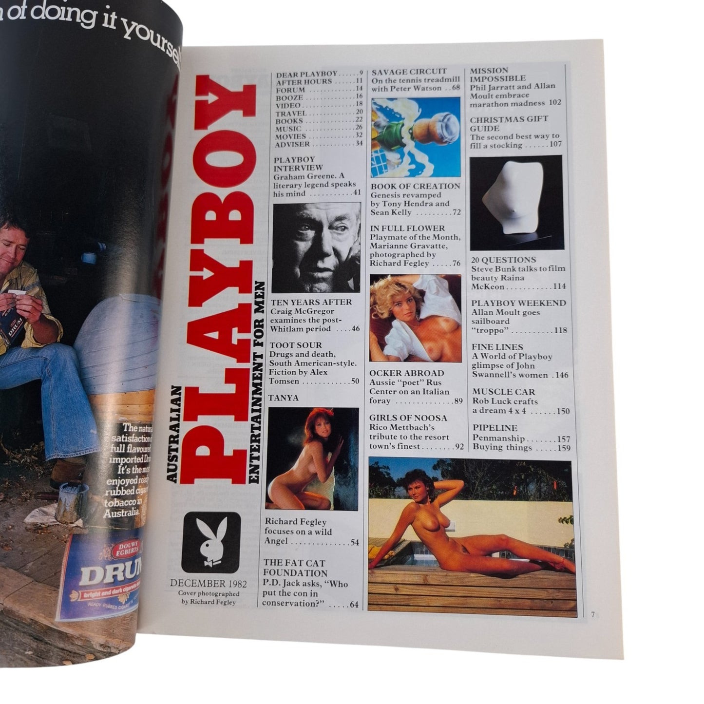 Australian Playboy Magazine - Charlies Angels Tanya Roberts December 1982