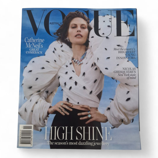 Vogue Australia Magazine November 2022 Catherine McNeil Cover EXCELLENT