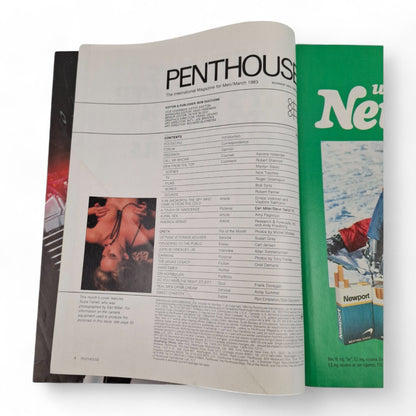 U.S PENTHOUSE Men's Magazine March 1983 Suzie Farrell