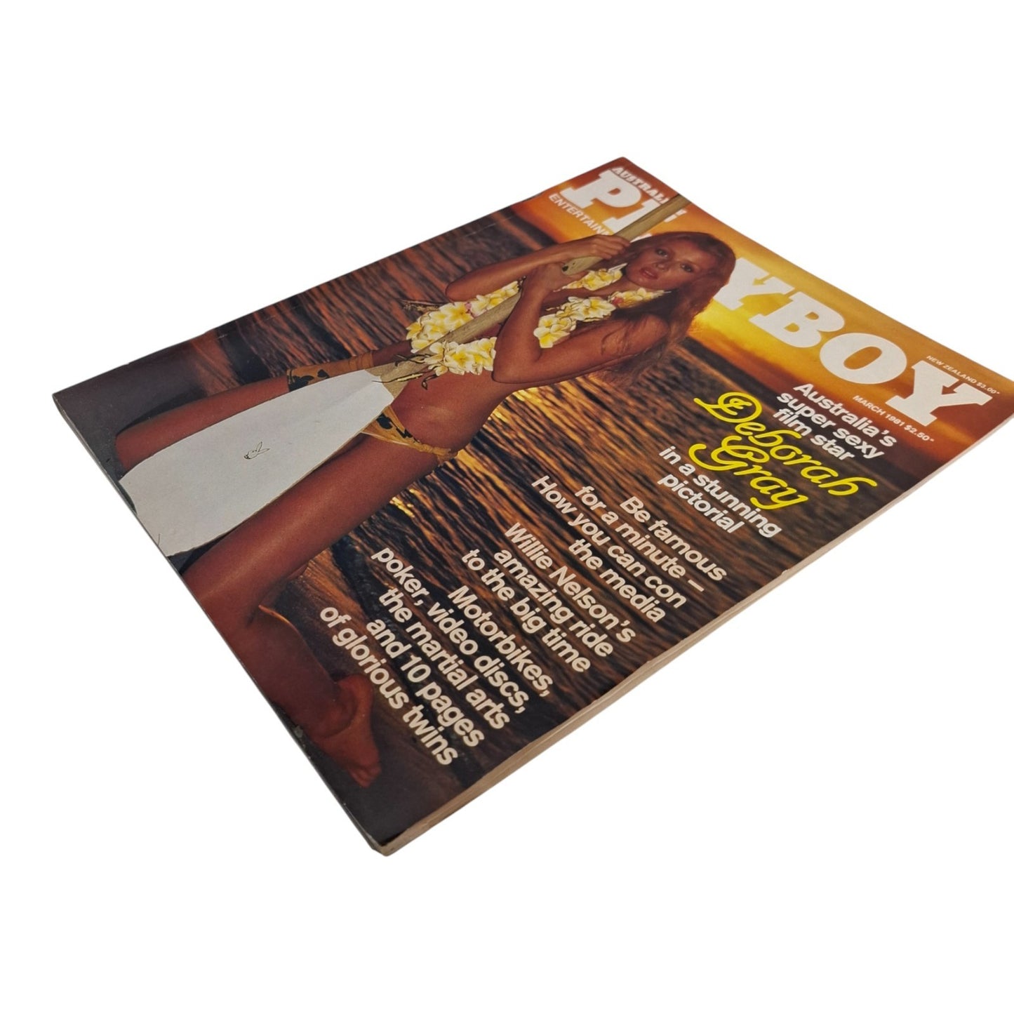 Australian Playboy: March 1981 - Magazine / Willie Nelson, Deborah Gray